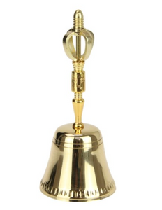 Brass Dinner Bell 19cm