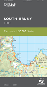 1:50 000 Tasmania Topographic Maps